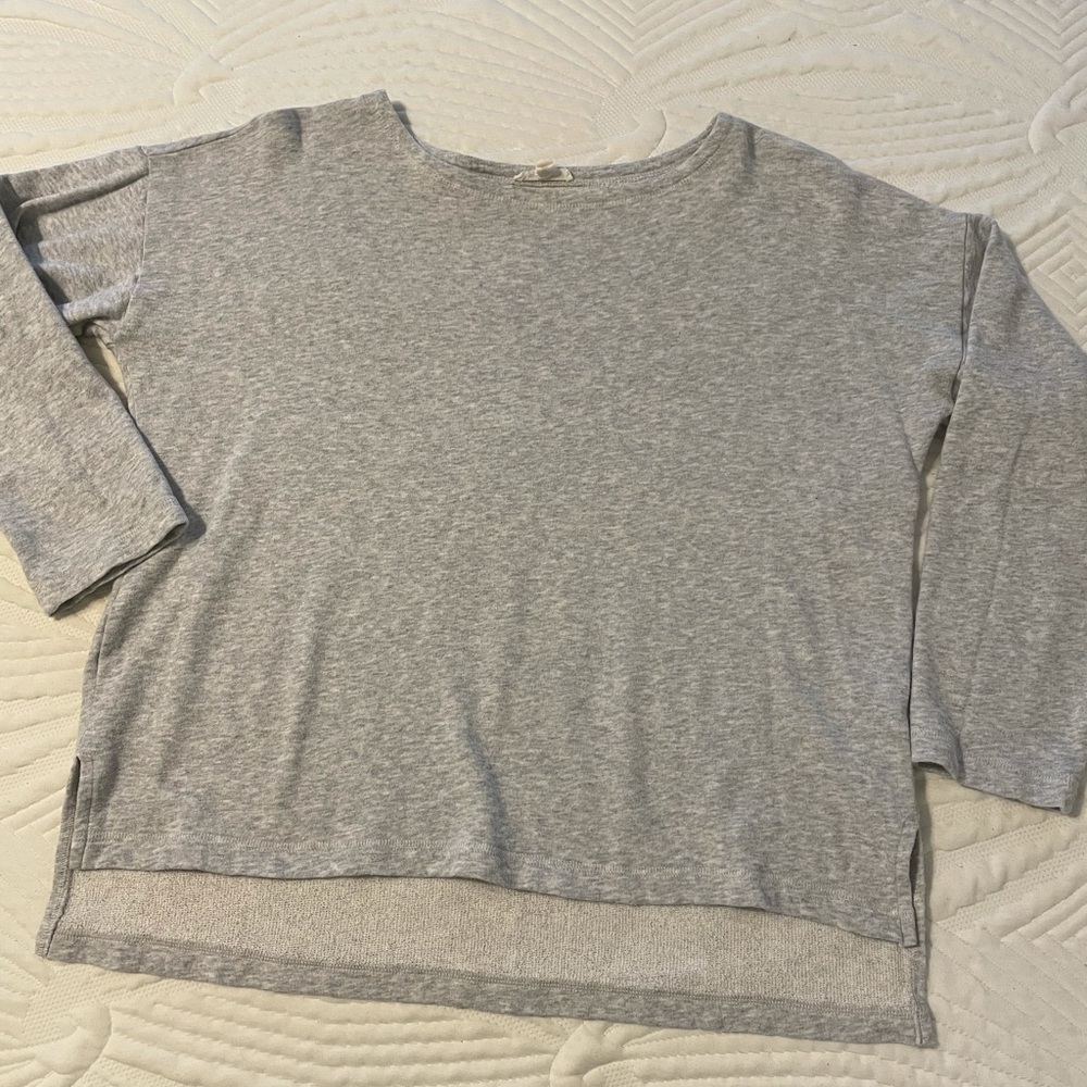 Eileen Fischer grey sweatshirt size M